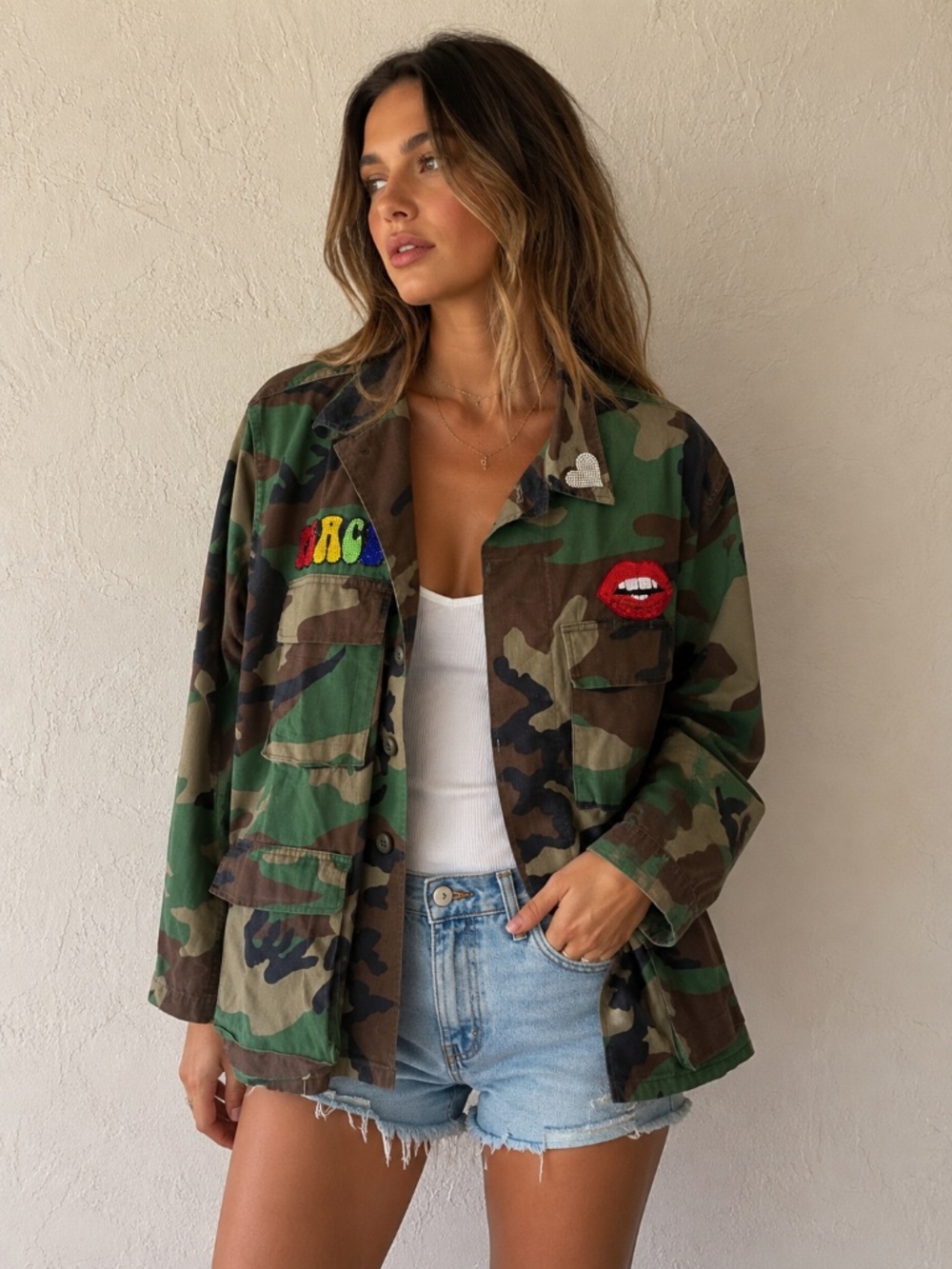 SALVATION ARMY PATCHED UP JACKET
